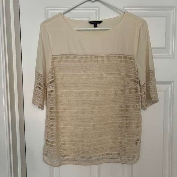 Banana Republic Tops - Banana Republic Cotton Lace Top